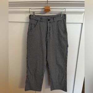 Nooworks Painter Pants in Railroad Stripe